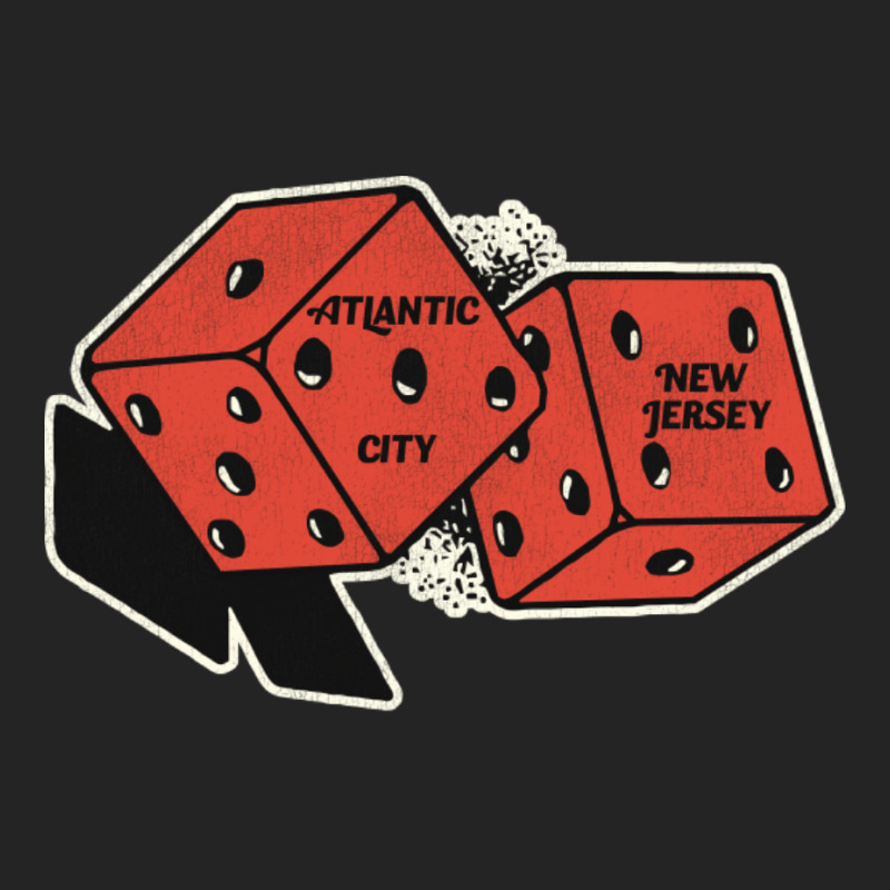 Atlantic City New Jersey Vintage Gambling Dice 3/4 Sleeve Shirt by zaheretippanp | Artistshot