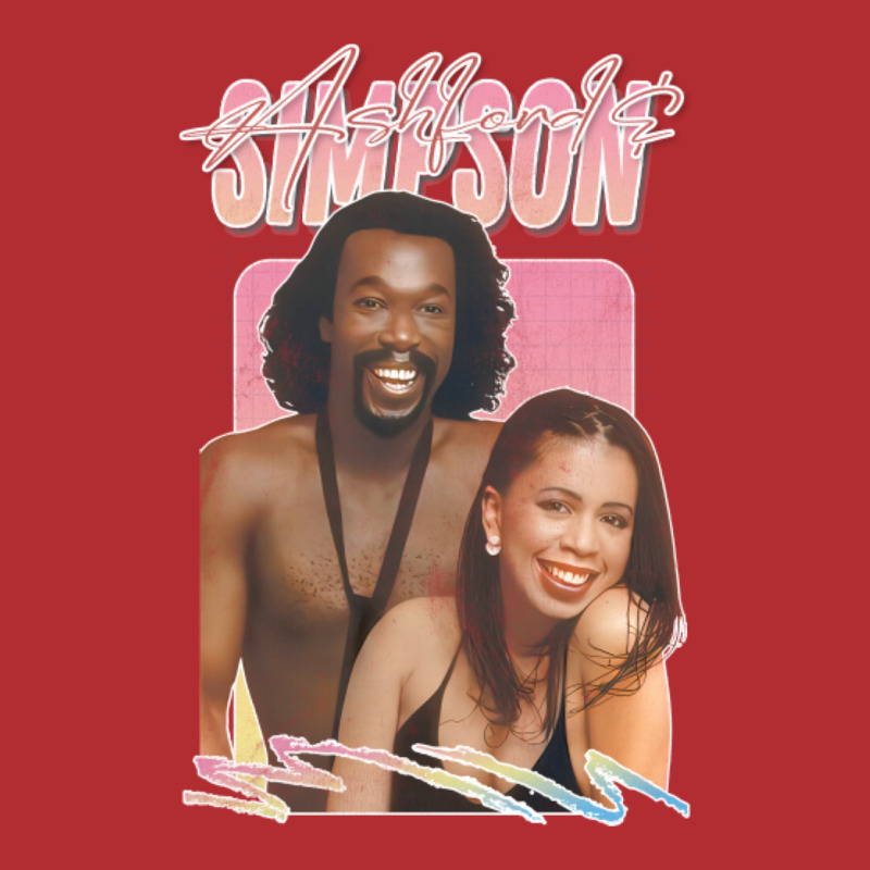 Ashford & Simpson  80s Retro Soul Fan Design Ladies Fitted T-Shirt by hutlaulfen | Artistshot