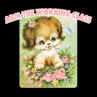 Arm The Working Class  Retro Cute Meme Pupper Legging | Artistshot