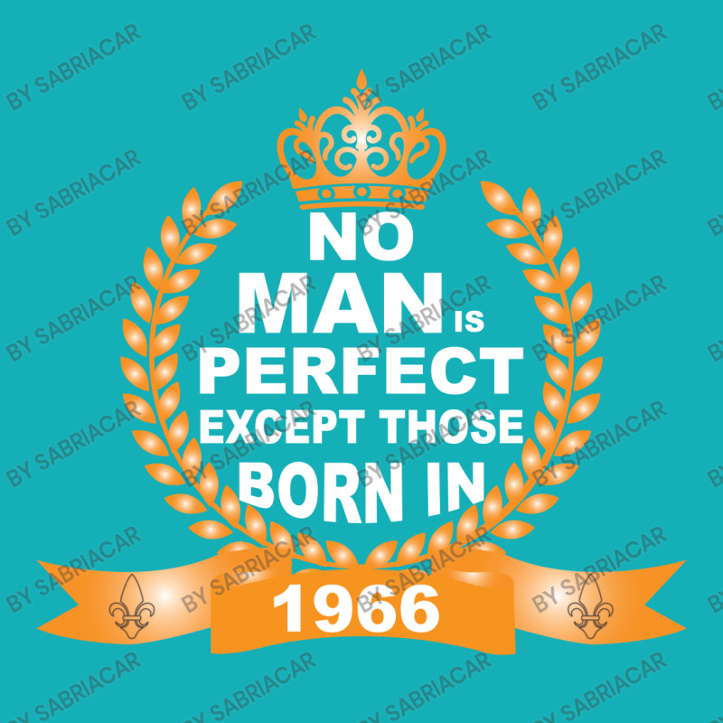 No Man Is Perfect Except Those Born In 1966 Rear Car Mat | Artistshot