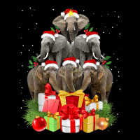 Elephant Christmas Tree Merry Xmas Elephant Pocket T-shirt | Artistshot