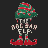 The Dog Dad Elf Cute Ugly Christmas Sweater Family 3/4 Sleeve Shirt | Artistshot