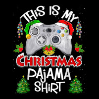 This Is My Christmas Pajama Santa Hat Gamer Video Men's 3/4 Sleeve Pajama Set | Artistshot