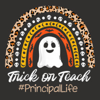 Trick Or Teach Principal Life Halloween Leopard Ra Champion Hoodie | Artistshot