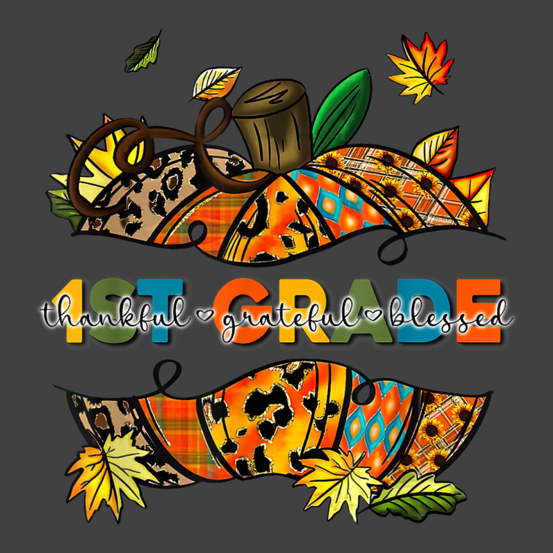 Halloween Teacher Funny 1st Grade Graphic Pumpkin Vintage T-shirt | Artistshot