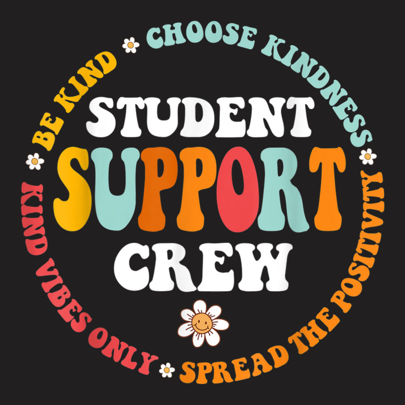 Student Support Crew School Counselor Student Serv T-shirt | Artistshot