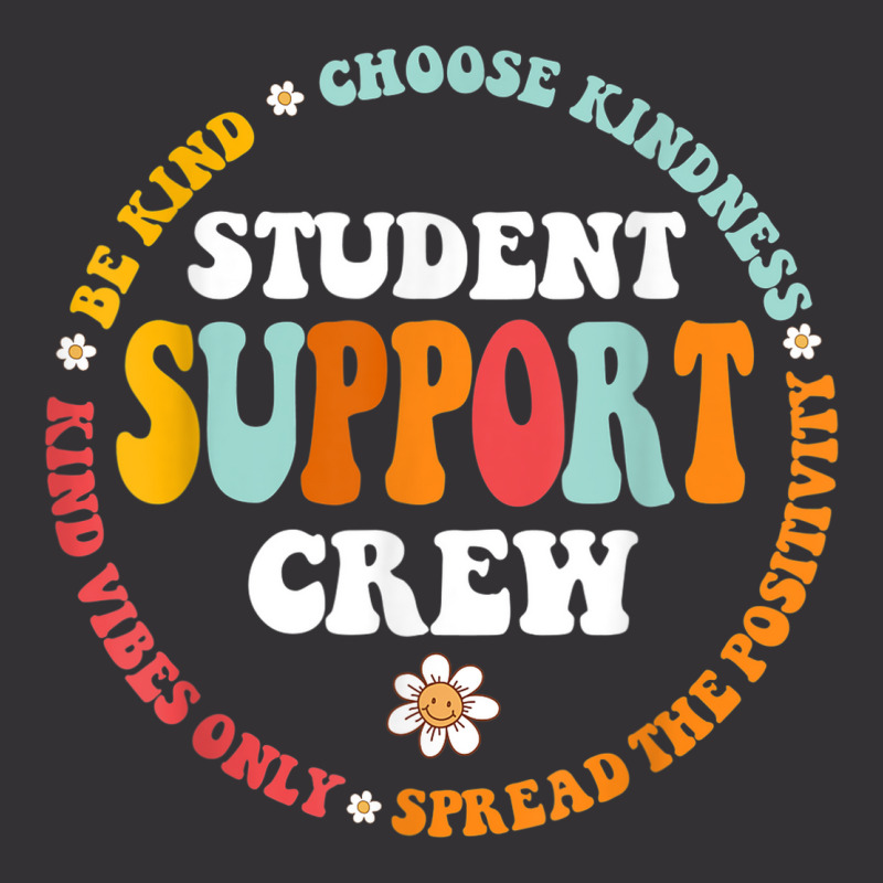 Student Support Crew School Counselor Student Serv Vintage Short | Artistshot