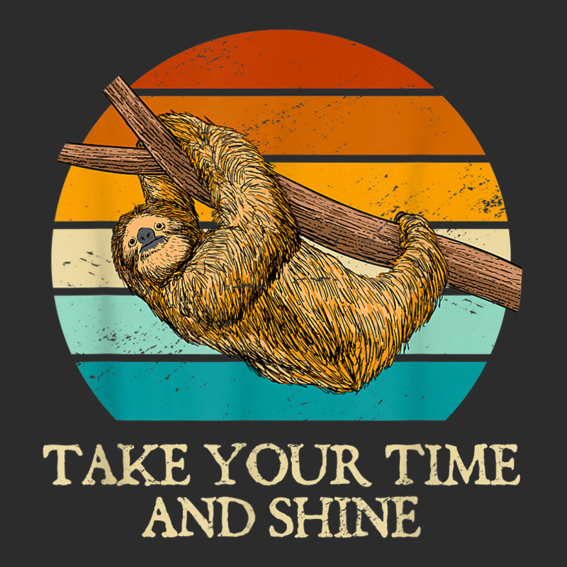 Take Your Time And Shine Sloth Lover Motivational Exclusive T-shirt | Artistshot