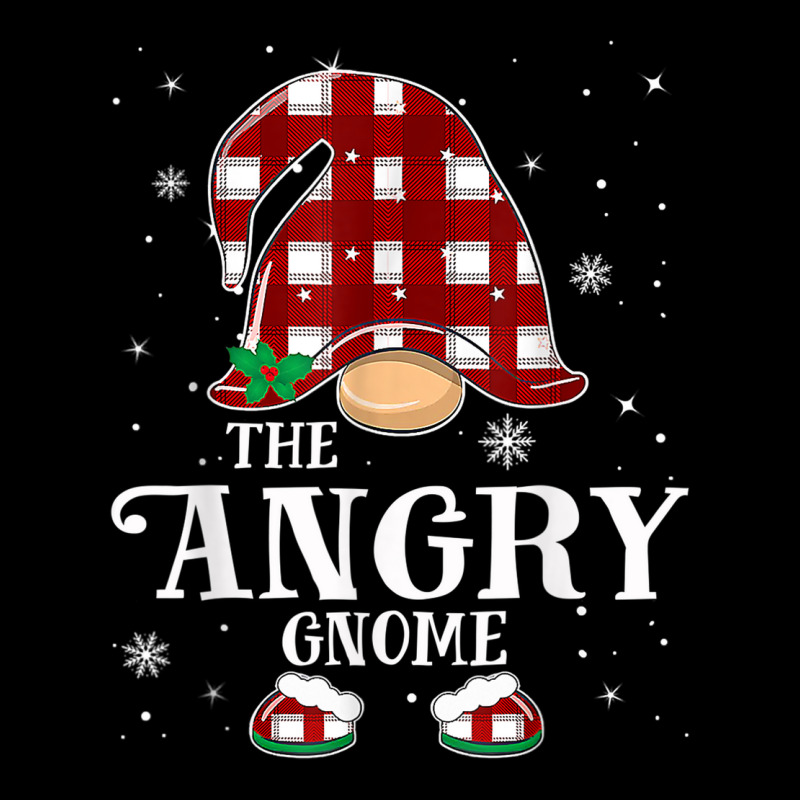 Angry Gnome Matching Family Group Christmas Party Cropped Hoodie by Fashporium | Artistshot