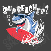 Sup Beaches Funny Shark Summer Beach Vintage T-shirt | Artistshot