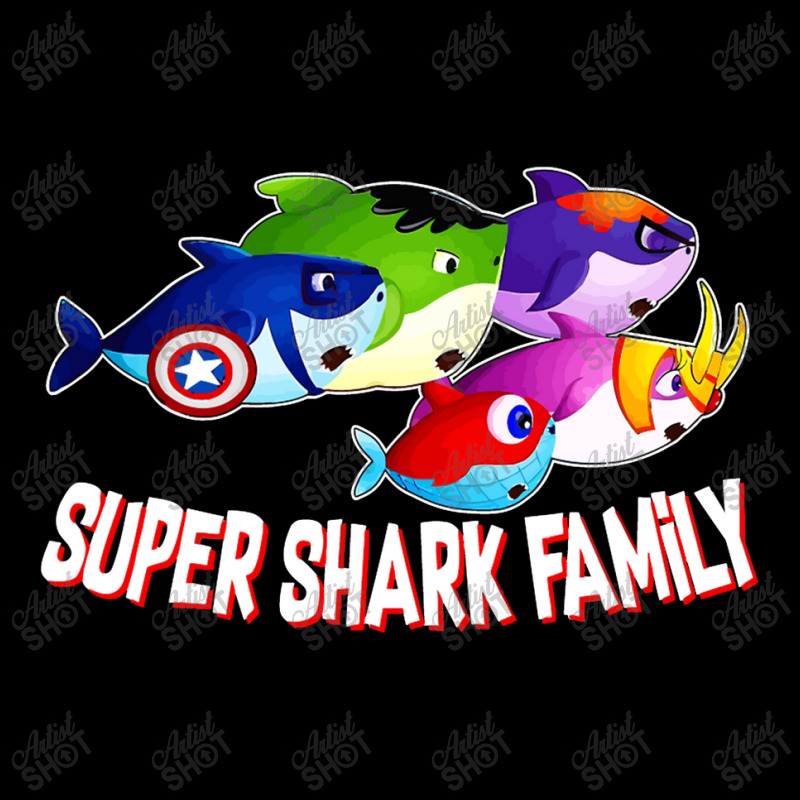 Super Shark Family Shark Ocean Long Sleeve Shirts by nokwqaart | Artistshot