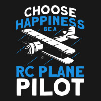 Choose Happiness Be A Rc Plane Pilot Model Airplan Flannel Shirt | Artistshot