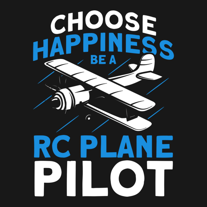 Choose Happiness Be A Rc Plane Pilot Model Airplan Flannel Shirt | Artistshot