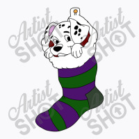 Dalmatian Puppy In A Stocking T-shirt | Artistshot