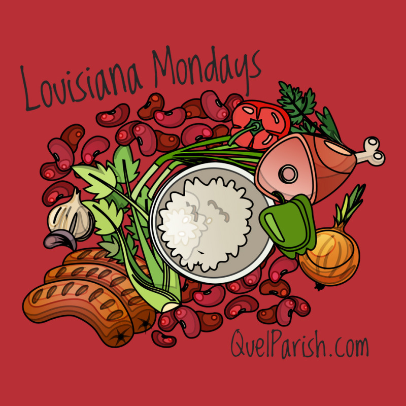 Louisiana Mondays Mean Red Beans And Rice Girl T-shirt | Artistshot