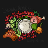 Louisiana Mondays Mean Red Beans And Rice Girl Flannel Shirt | Artistshot