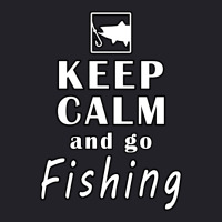 Keep Calm And Go Fishing Nature Unisex Sherpa-lined Denim Jacket | Artistshot