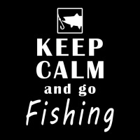 Keep Calm And Go Fishing Nature Men's Long Sleeve Pajama Set | Artistshot