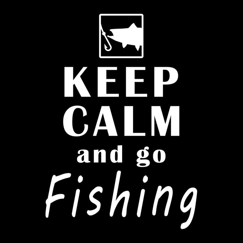 Keep Calm And Go Fishing Nature Men's Long Sleeve Pajama Set by racidaniritx | Artistshot