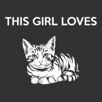 This Girl Loves Cats Vintage Hoodie And Short Set | Artistshot