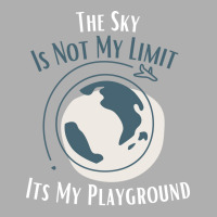 The Sky Is Not My Limit Its My Playground 80s Ladies Fitted T-shirt | Artistshot