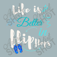 Life Is Better In Flip Flops Unisex Sherpa-lined Denim Jacket | Artistshot