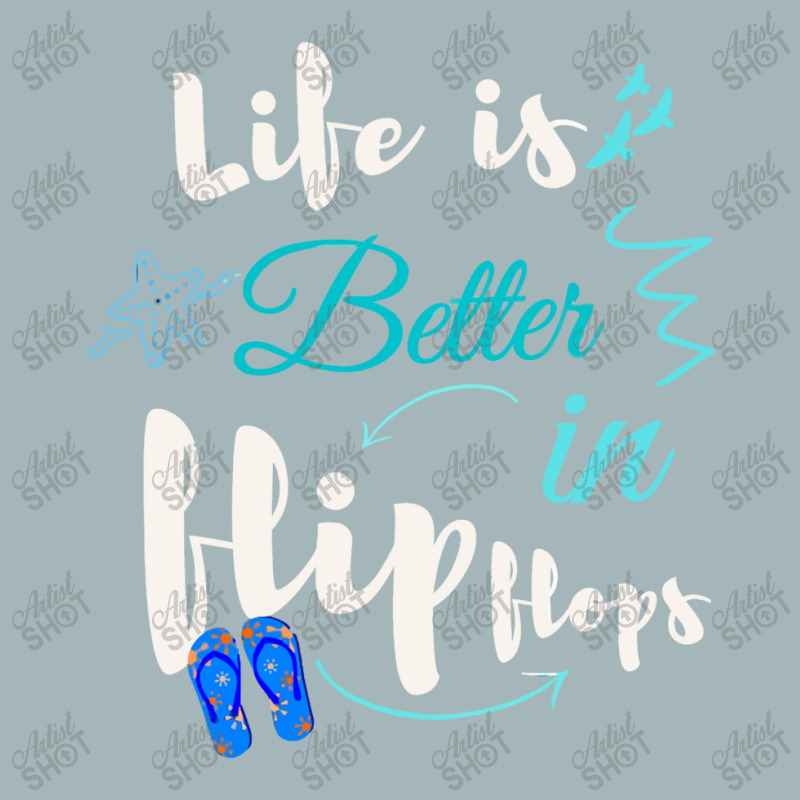 Life Is Better In Flip Flops Unisex Sherpa-lined Denim Jacket | Artistshot