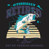 Fisher Ofishally Retired Retirement Fishing Boy T-shirt | Artistshot