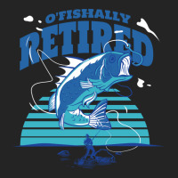 Fisher Ofishally Retired Retirement Fishing Vintag 3/4 Sleeve Shirt | Artistshot