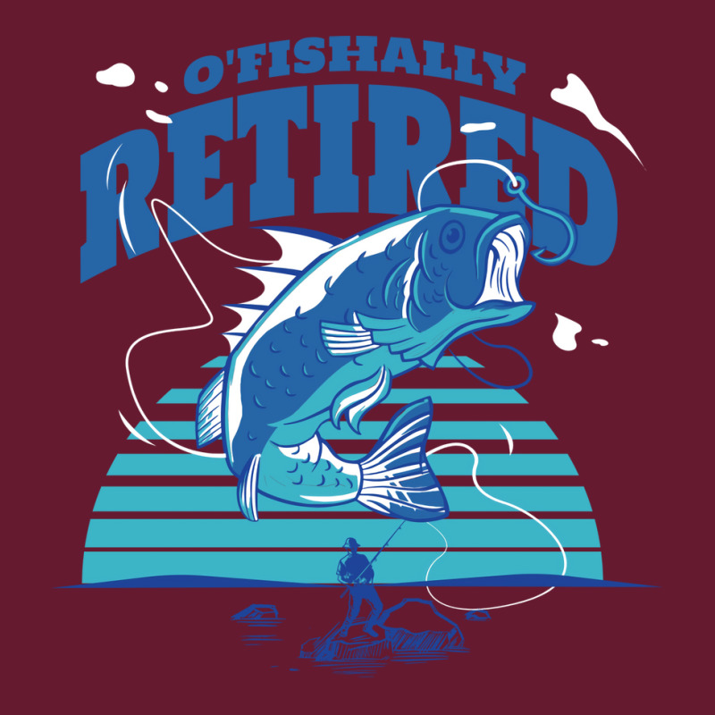 Fisher Ofishally Retired Retirement Fishing Vintag Classic T-shirt | Artistshot