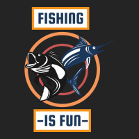 Fishing Is Fun Retro 3/4 Sleeve Shirt | Artistshot