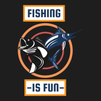 Fishing Is Fun Retro Classic T-shirt | Artistshot