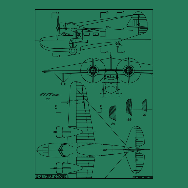 G21 Jrf Goose American Ww2 Amphibious Flying Boat T-shirt | Artistshot