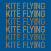 Gray Text Art Kite Flying Trending Classic T-shirt | Artistshot