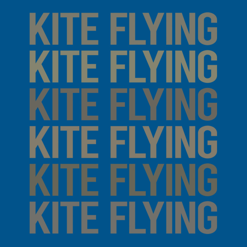 Gray Text Art Kite Flying Trending Classic T-shirt | Artistshot