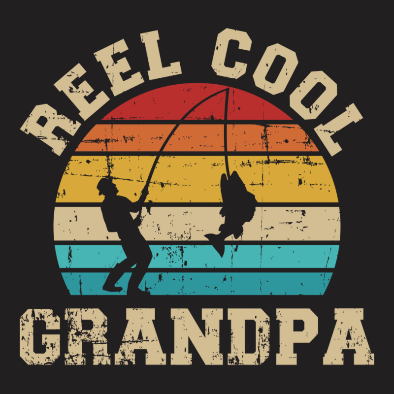 Fishing Reel Cool Grandpa Hippie T-Shirt by zydravidic2 | Artistshot