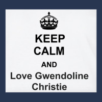 Keep Calm And Love Gwendoline Christie Men Denim Jacket | Artistshot