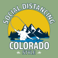 Social Distancing Colorado Style Fly Fishing  Grea Graphic T-shirt | Artistshot