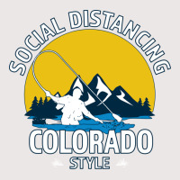 Social Distancing Colorado Style Fly Fishing  Grea Pocket T-shirt | Artistshot