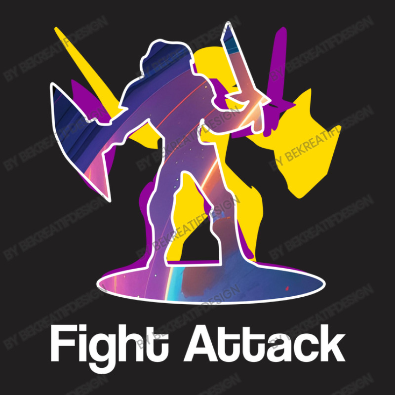 Fightattack Game Fantasy T-Shirt by bekreatifdesign | Artistshot