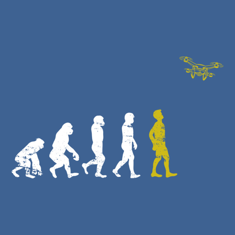 Quadcopter Evolution Drone Yellow Men's Polo Shirt | Artistshot