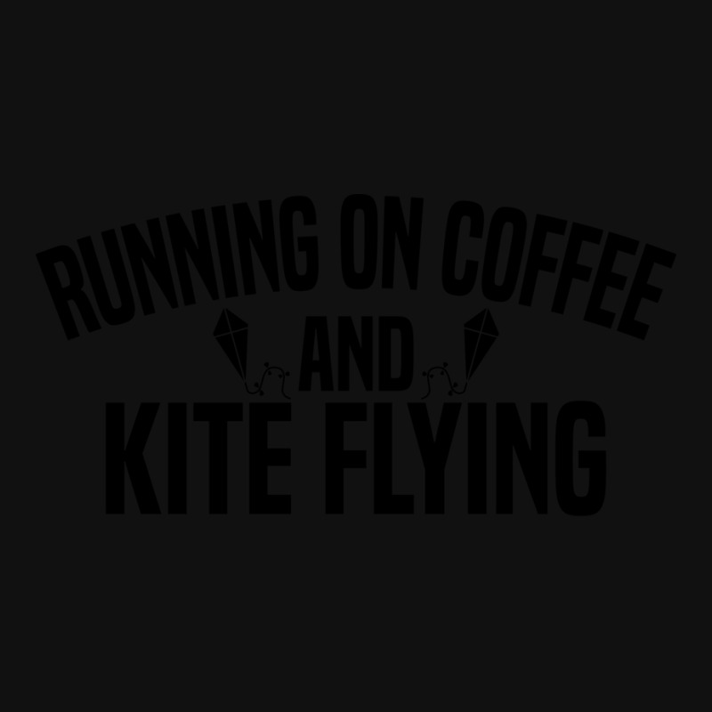 Running On Coffee And Kite Flying Nature Graphic T-shirt | Artistshot