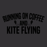 Running On Coffee And Kite Flying Nature Vintage Hoodie | Artistshot