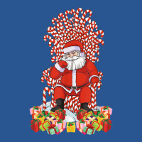 Santa Candy Cane Throne Christmas Santa T-shirt | Artistshot