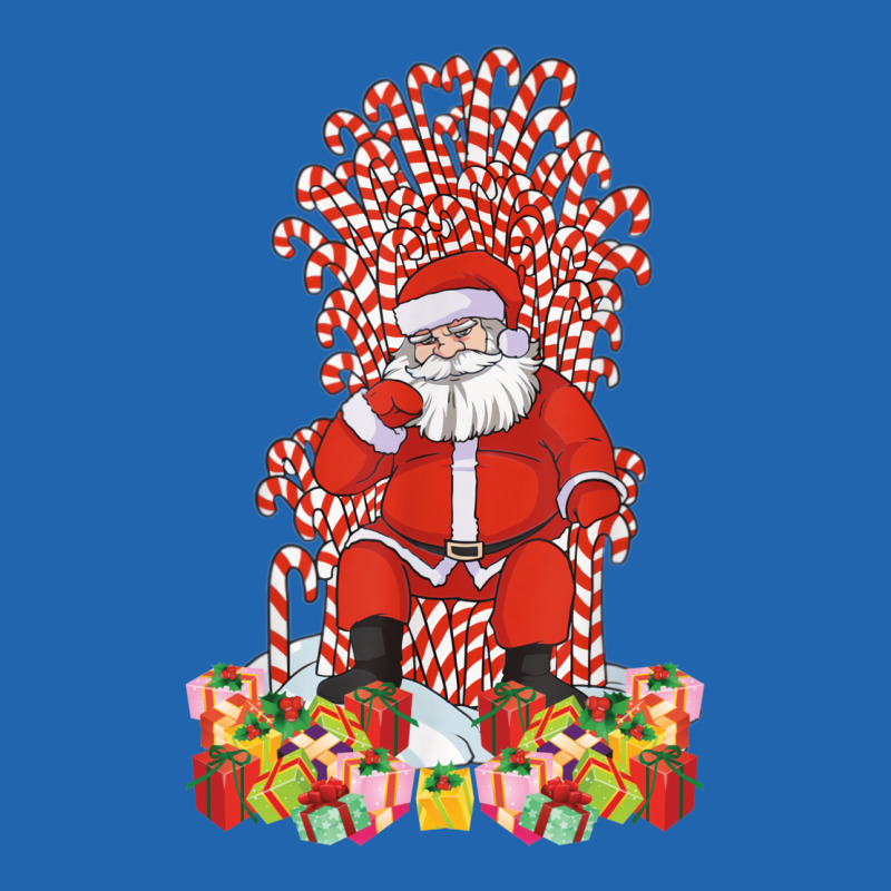 Santa Candy Cane Throne Christmas Santa Pocket T-shirt | Artistshot