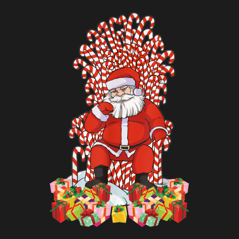 Santa Candy Cane Throne Christmas Santa Hoodie & Jogger Set | Artistshot