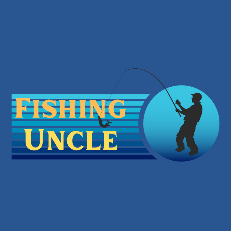 Fishing Uncle Blue T-Shirt by omakatetterl | Artistshot