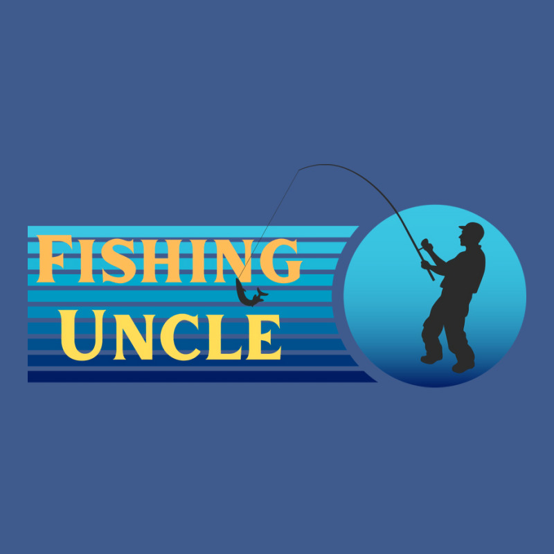 Fishing Uncle Blue Champion Hoodie by omakatetterl | Artistshot