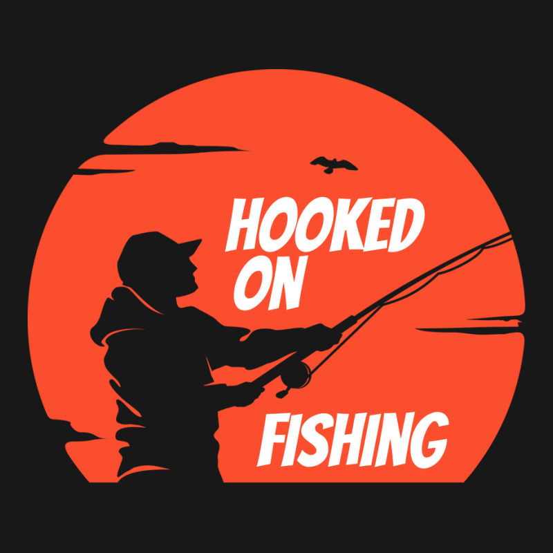 Hooked On Fishing Humor Flannel Shirt by omakatetterl | Artistshot