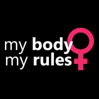 My Body My Rules Feminism Feminist Feminine Music Maternity Scoop Neck T-shirt | Artistshot